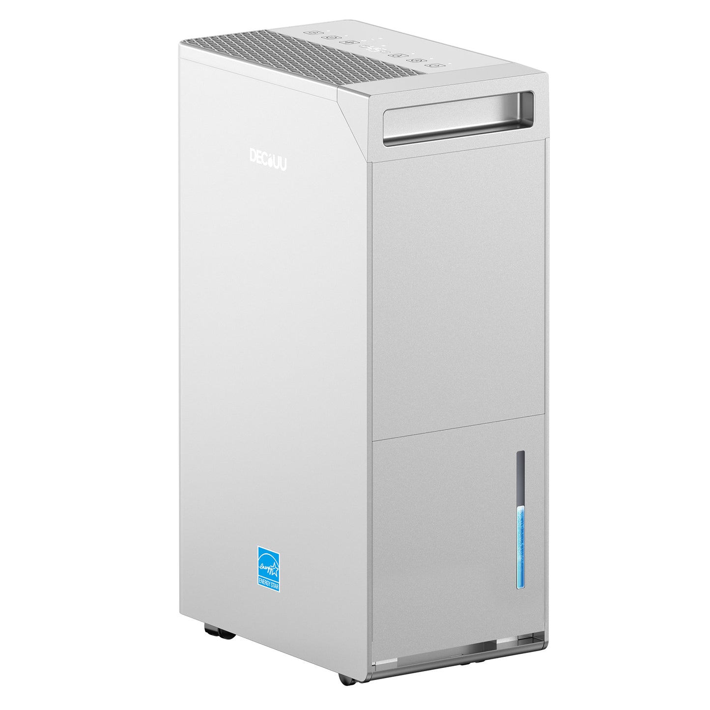 DECIUU 5000 Sq.Ft Energy Star Most Efficient 2024 Dehumidifier,Max 100 Pint (Standard 70 Pint) Dehumidifier for Basement with Drain Hose,Intelligent Humidity Control for Home Bathroom Garage Bedroom